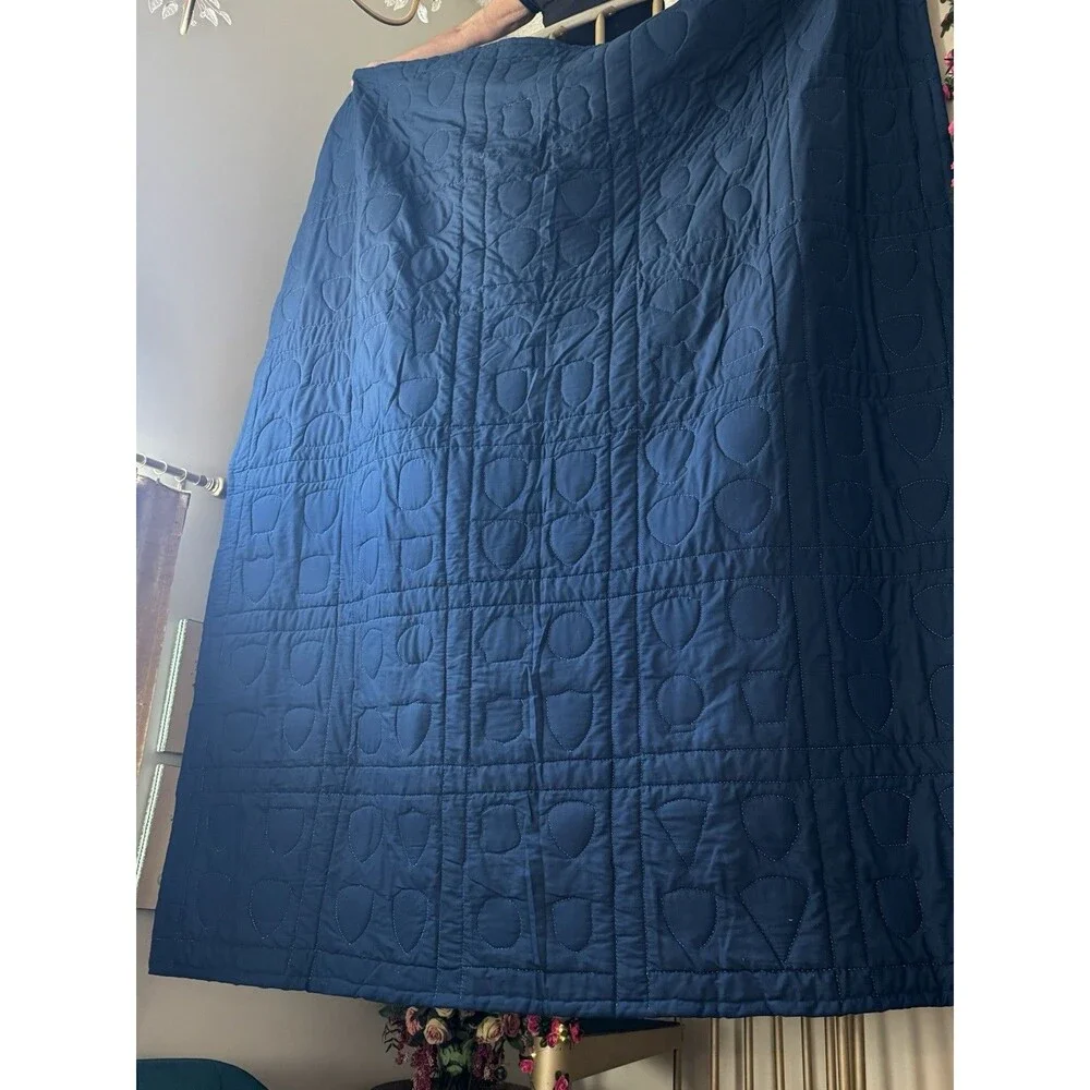 🚔 Vintage Police Patch Quilt — 120 Patches — 80” × 94”
